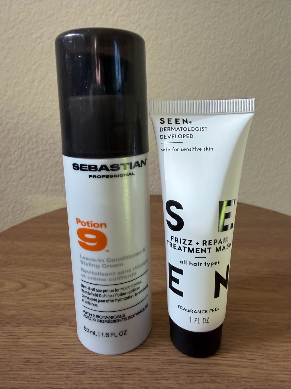 🌼 4/$13 - New two piece haircare set (Potion 9 leave in and Seen
